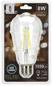 Lampadina LED ST64 E27/8W/230V 6500K - Aigostar