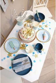 Posate per bambini verde/blu in silicone 3 pz Ocean Mix – Cam Cam Copenhagen