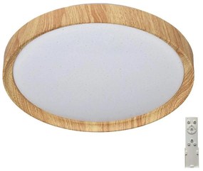 Prezent 71330-LED Lampada da soffitto dimmerabile WOODEN LED/33W/230V 3000-6500K