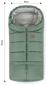 PETITE&MARS - Sacco coprigambe 3in1 JIBOT verde