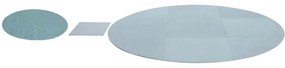 GARDENIA Tappeto base protettivo per piscina idromassaggio gonfiabile Ø 211x0,5 cm