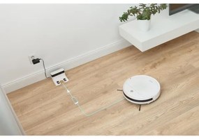 Sencor - Robot aspirapolvere 2in1 18W/1500 mAh bianco con telecomando