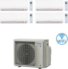 Climatizzatore GARANZIA ITALIA Daikin Comfora WIFI INCLUSO Quadri Split Inverter 7000 + 12000 + 12000 + 12000 BTU con U.E. 4MXM80A9 Classe A+++/A++