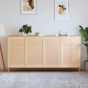 Ante Con Design A Lamelle 4 Pz 99,3x59,4 Cm İn Legno Di Pino /