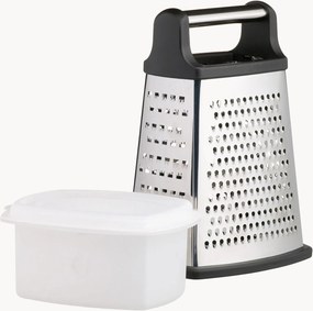 Grattugia a quattro lati in acciaio inossidabile con scatola raccoglitrice Classic