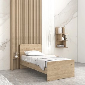 Letto easy con fascioni e pediera , letto singolo, piazza e mezza e matrimoniale +10 colorazioni