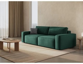 Divano letto verde 247 cm Jodie - Micadoni Home