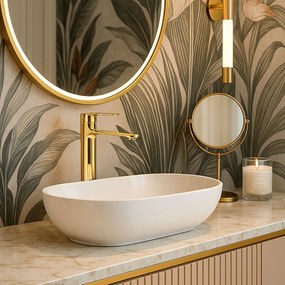 Rubinetto da lavabo REA Storm Gold High