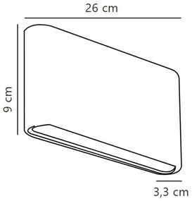 Nordlux - Applique a LED da esterno KINVER LED/10W/230V IP54 nero
