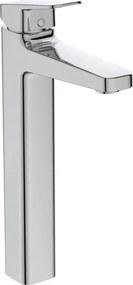 Rubinetto per lavabo getto laminare cristallino Ceraplan cromo lucido IDEAL STANDARD H 32.1 cm