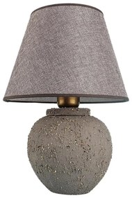 Lampada da tavolo RAMZES 1xE27/40W/230V marrone