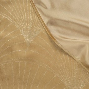 Tovaglia centrale in velluto con stampa lucida color miele Larghezza: 35 cm | Lunghezza: 180 cm