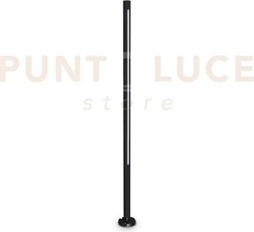 Jedi paletto led 3000k 19w  2050 lm h.120,5cm ip65 nero