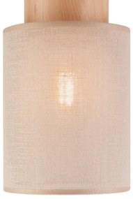 Plafoniera ARI 1xE27/60W/230V d. 16 cm beige