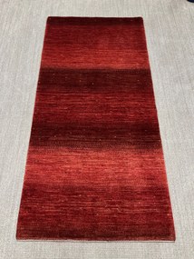 Loribaft Tappeto persiano 90 x 200 Rosso (Iran) Annodato A Mano