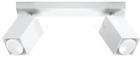 Faretto MERIDA 2 2xGU10/40W/230V bianco