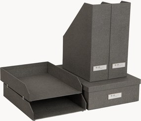 Set di 5 organizer da scrivania Holger