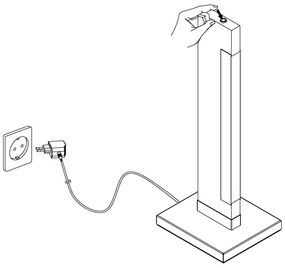 Eglo 99295 - Lampada da tavolo LED dimmerabile CAMACHO LED/6,5W/230V