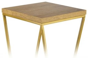 Portafiori LOFT 100x24 cm oro/marrone