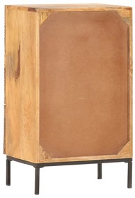 Credenza 45x30x75 cm in legno massello di mango