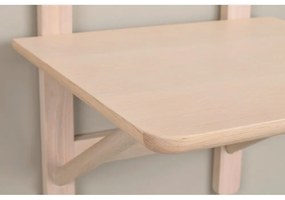 Comodino in rovere con mensole Camrose - Rowico