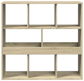 Libreria rovere sonoma 100x33x94,5 cm in truciolato