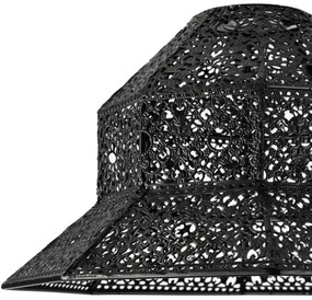 Paralume di ricambio SAMIRA E27 diametro 33 cm nero