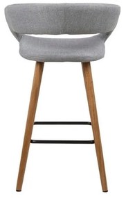 Set di 2 sgabelli da bar grigi Gill - Actona