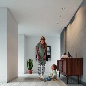 Philips 50393/11/PN - SET 3x LED RGBW dimmerabile, faretti da incasso 1x GU10/4,8W/230V cromo + telecomando