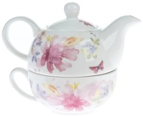 Set da tè bianco in porcellana – Dakls