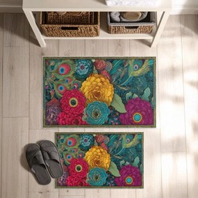 Set di tappetini per il bagno 2 pz 60x100 cm – Foutastic