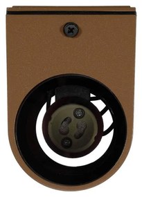 Applique da Esterno Bidirezione IP65 GU10 Stondata Corten - Mattone
