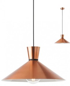 1 light  pendant lamp Kimon - Lucilla Giovane Rame opaco