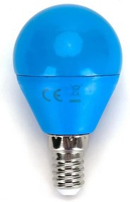Lampadina LED G45 E14/4W/230V blu - Aigostar