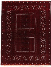 Afghan Tappeto orientale 180 x 220 Rosso (Afghanistan) Annodato A Mano