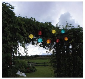 Catena luminosa a LED solare adatta all'esterno, lunghezza 2,7 m Festival - Star Trading