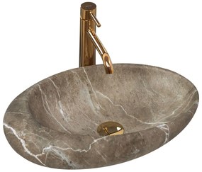 Lavabo da appoggio Rea Roxy B Stone NATURE