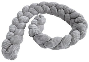Paracolpi grigio in velluto a coste 200 cm – Meowbaby