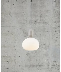 Nordlux - Lampadario a sospensione con filo NOTTI 1xE27/40W/230V grigio