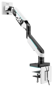 Supporto per monitor da scrivania LED RGB X-Arm