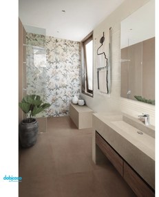 Marazzi "Momenti" Decoro Painting Touch Avorio Rett.40x120