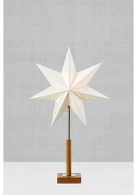 Markslöjd 706041 - Decorazione natalizia SOLVALLA 1xE14/25W/230V 35 cm bianco/quercia