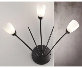 Jupiter 2059 - Lampada da parete GLORIOSA 3xG9/14W/230V nera