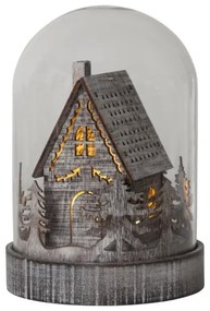 Decorazione luminosa marrone con motivo natalizio ø 12,5 cm Kupol - Star Trading