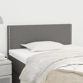 Testiera Grigio Scuro 80x5x78/88 Cm İn Tessuto /