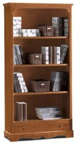 DOLLY - libreria in legno massello 94x36x189
