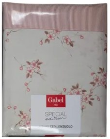 Lenzuola matrimoniali e singole Gabel Venere in cotone Rosa Singolo