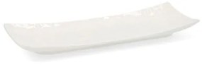 Vassoio per aperitivi Quid Select Ceramica Bianco (20,5 x 7,5 cm) (Pack 6x)