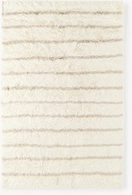 Tappeto in lana a pelo lungo fatto a mano Chaz