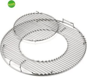 Graticola di cottura gourmet Weber in acciaio placcato - diametro 57CM. - 8835